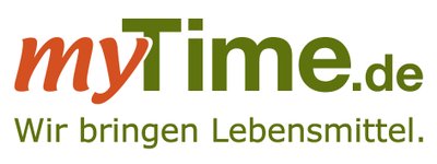 Ein modernes Logo in orange und grün, das eine dynamische und professionelle Markenidentität vermittelt.
