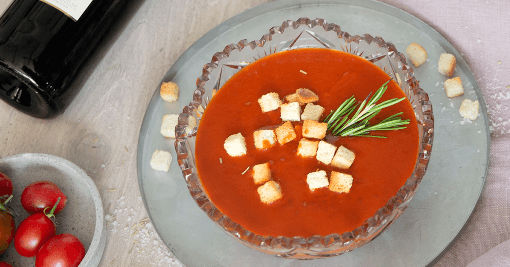 Tomatensuppe mit Rosmarin